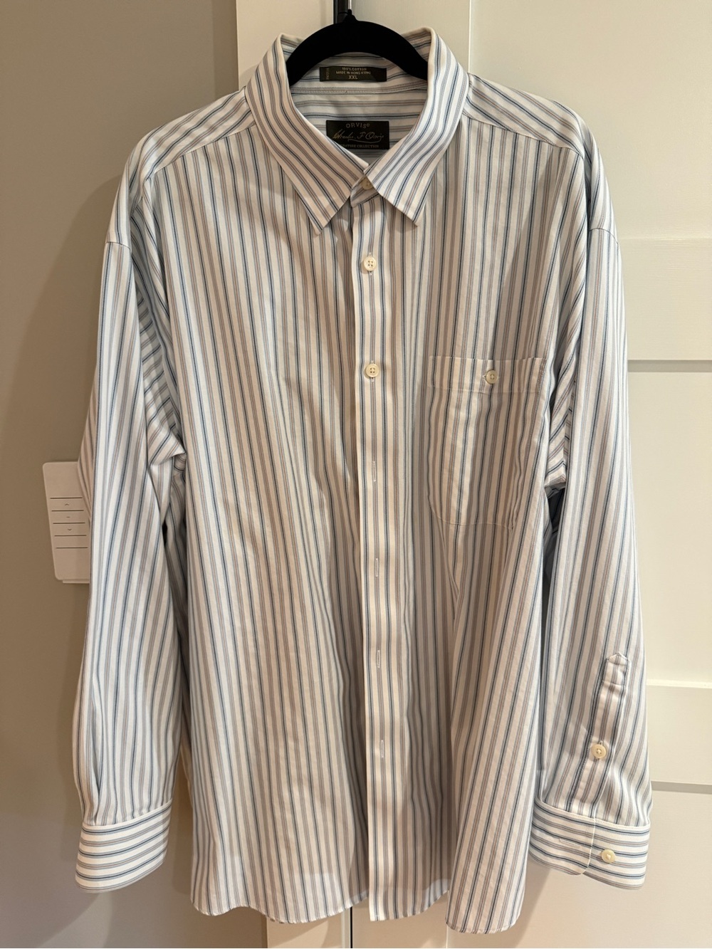 Orvis Men’s Striped Dress Shirt XXL